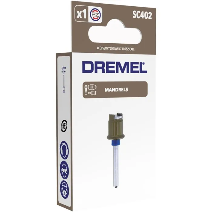 Dremel Adaptador EZ Speedclic S402 Portabrocas para Accesorios, Rápido, Fácil, Sin Llave 1