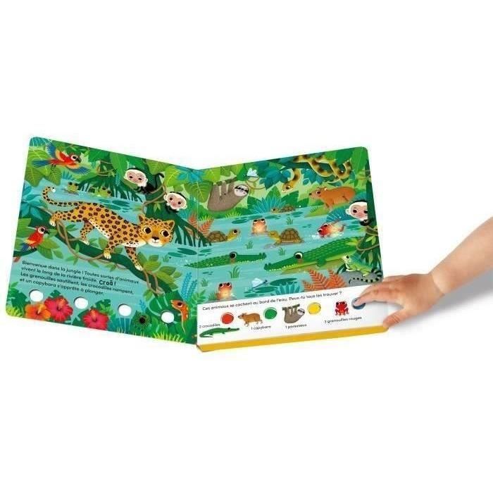 Ravensburger - Play + - Libro Busca y brilla en la jungla - 13099026 1 Ravensburger - Play + - Libro Busca y brilla en la jungla - 13099026 1