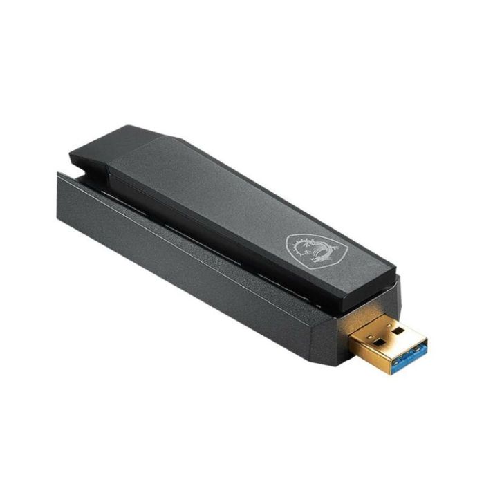 Adaptador USB MSI AX1800 Negro 3 Adaptador USB MSI AX1800 Negro 3