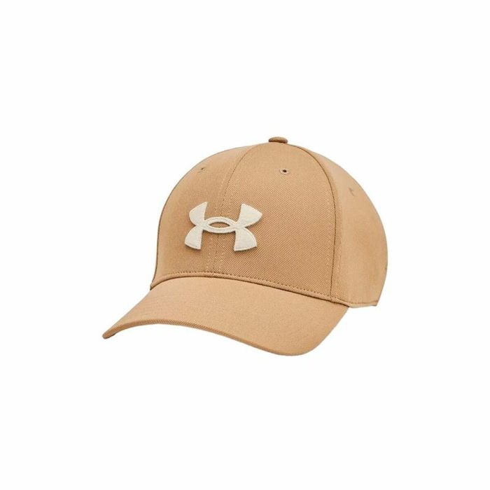 Gorra Deportiva Under Armour Blitzing Marrón claro Talla única Gorra Deportiva Under Armour Blitzing Marrón claro Talla única