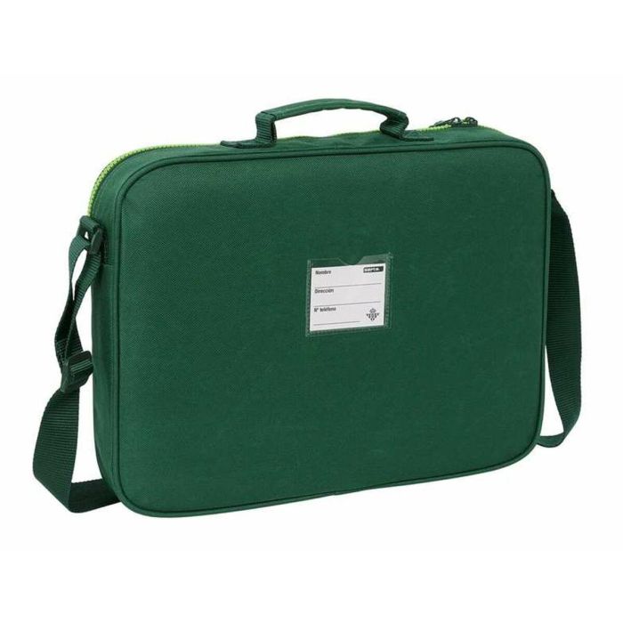 Safta Cartera Escolar Resistente Agua Real Betis Balompié 38x28x6 cm 1