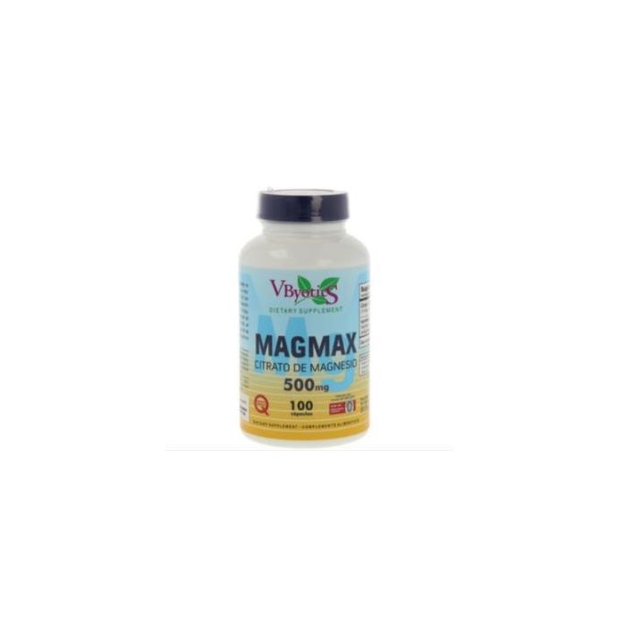Magmax Citrato De Magnesio 500Mg. 100Cap. Magmax Citrato De Magnesio 500Mg. 100Cap.