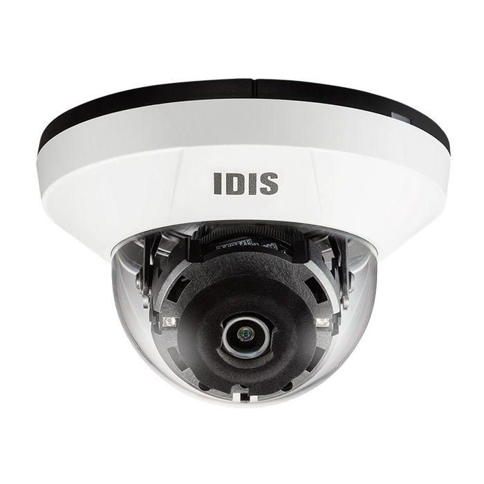 Idis Cámara IP minidomo 2M 2.8mm LED IR 20m WDR interior PoE. Sin audio Idis Cámara IP minidomo 2M 2.8mm LED IR 20m WDR interior PoE. Sin audio