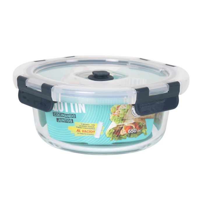 Fiambrera Redonda con Tapa Quttin - 17x7.1 cm (6 Unidades) 3 Fiambrera Redonda con Tapa Quttin - 17x7.1 cm (6 Unidades) 3