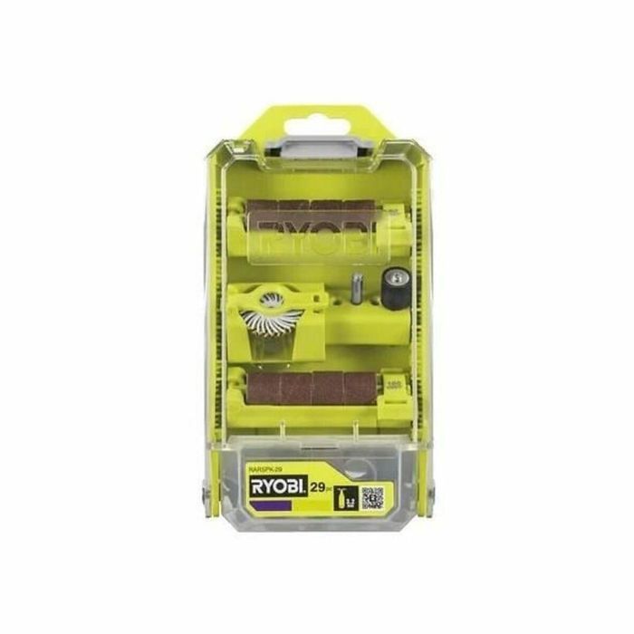 Juego de caja RYOBI RARSPK-29 - 29 piezas para lijar y pulir 3