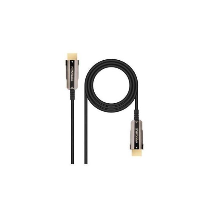 Nano Cable 10.15.2030 Cable HDMI 2.0 AOC 4K 30m Negro Macho-Macho Nano Cable 10.15.2030 Cable HDMI 2.0 AOC 4K 30m Negro Macho-Macho