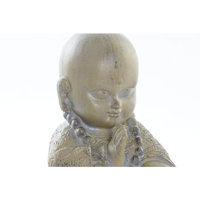 Figura Decorativa DKD Home Decor Resina Gris claro Monje (11 x 8.5 x 15.5 cm) 1 Figura Decorativa DKD Home Decor Resina Gris claro Monje (11 x 8.5 x 15.5 cm) 1