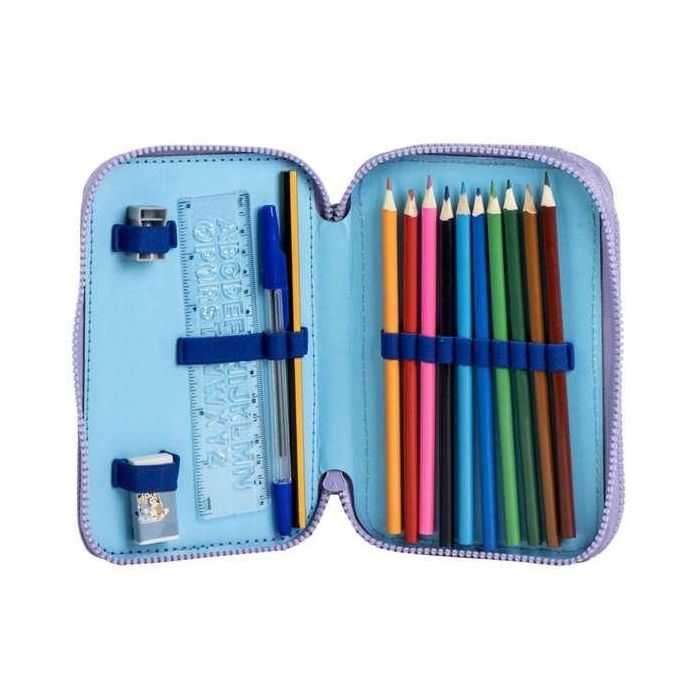 Plumier con accesorios bluey 12.5 x 19.5 x 4.5 cm 2 Plumier con accesorios bluey 12.5 x 19.5 x 4.5 cm 2