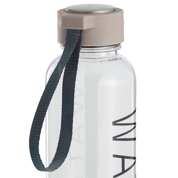 Day Botella de Agua 500 ml Con Correa, Tapón Coloreado Surtido, Texto "Water", Libre de BPA y Lavavajillas 1 Day Botella de Agua 500 ml Con Correa, Tapón Coloreado Surtido, Texto "Water", Libre de BPA y Lavavajillas 1