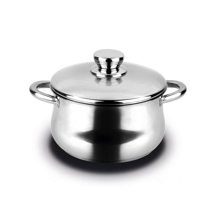 Olla inoxidable silverinox 4l + tapa acero inoxidable 18/10 fagor ø20x13cm