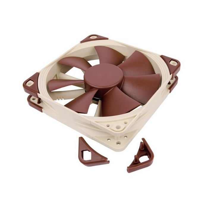 Noctua NF-F12PWM Ventilador de Caja 120mm, 300-1500RPM, 22.4dB, 93.4m³/h, PWM 3 Noctua NF-F12PWM Ventilador de Caja 120mm, 300-1500RPM, 22.4dB, 93.4m³/h, PWM 3