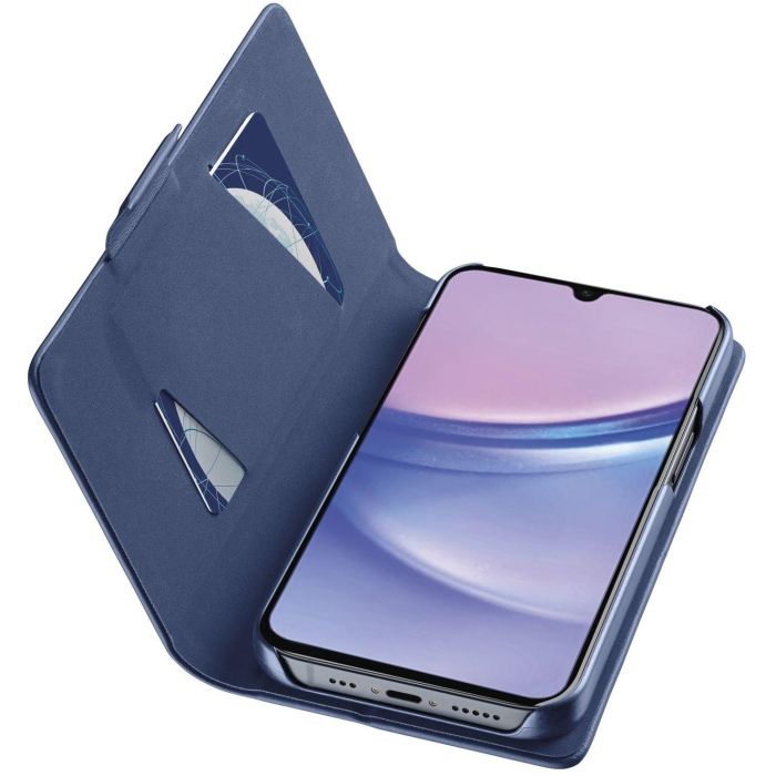 Cellularline Book Case fr Samsung A16 5G/ A16 4G Blue 1 Cellularline Book Case fr Samsung A16 5G/ A16 4G Blue 1