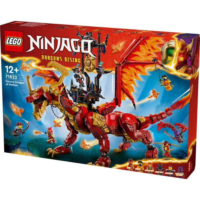 LEGO 71822 Ninjago Dragón Fuente del Movimiento Juego de Construcción para Niños y Niñas de 12 Años con 1716 Piezas 13