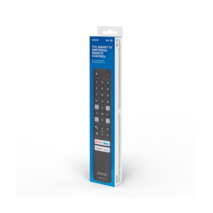 Mando Tv Savio Rc - 15 Compatible Tcl 1 Mando Tv Savio Rc - 15 Compatible Tcl 1