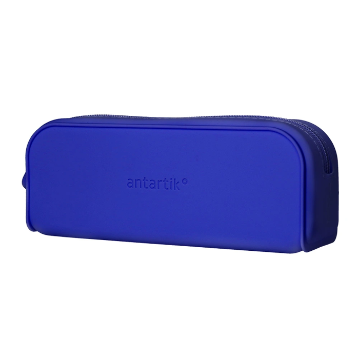Antartik Prisma Estuche Portatodo Rectangular Silicona Soft Azul Oscuro 185x75x50 mm 3