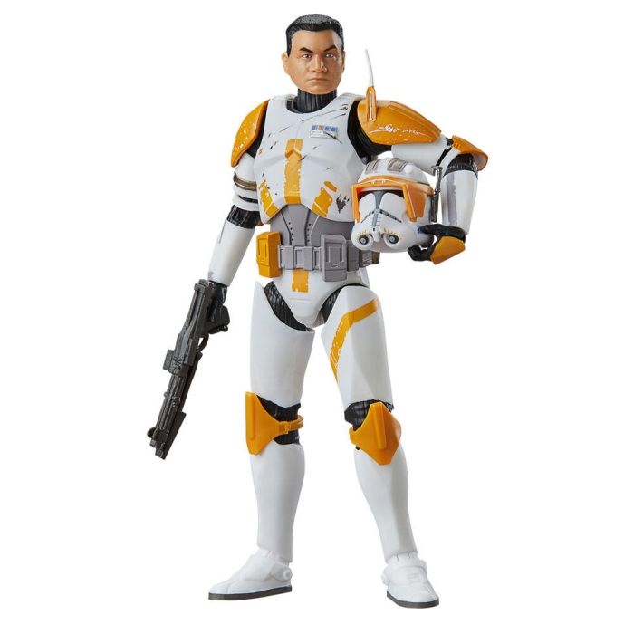 Hasbro Star Wars The Black Series Comandante Clone Cody Figura con Casco Desmontable y Blásters 4