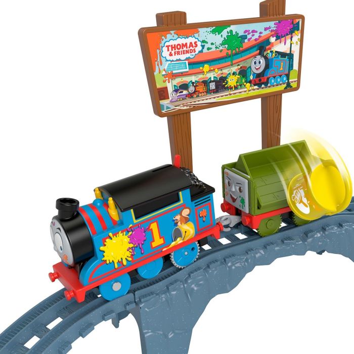 Fisher-Price Thomas & Friends Set de Reparto de Pintura HTN34 3