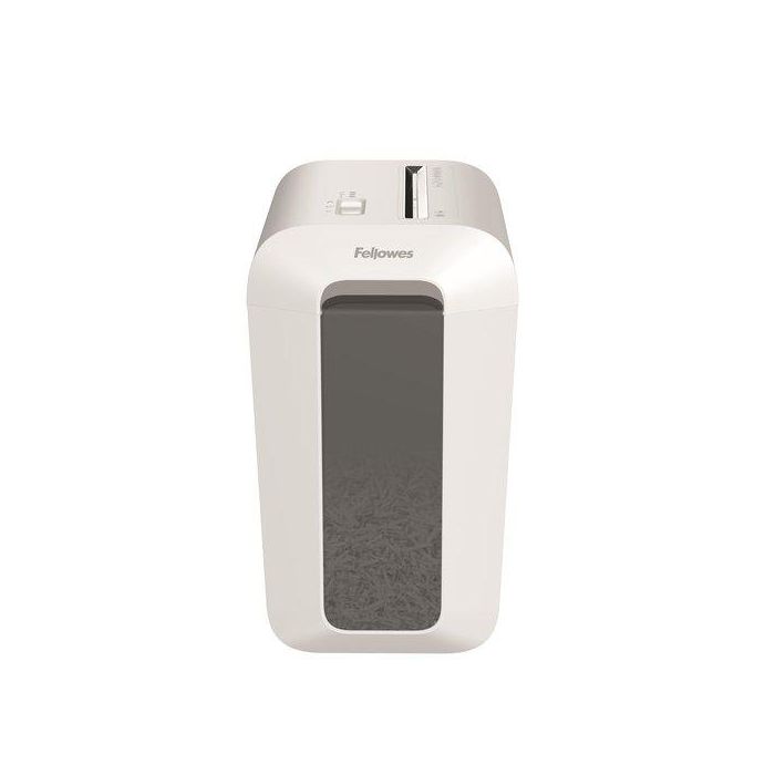 Fellowes Destructora Powershred LX65, Corte Partículas, 10 Hojas, 4x40mm P-4, 22 L SafeSense