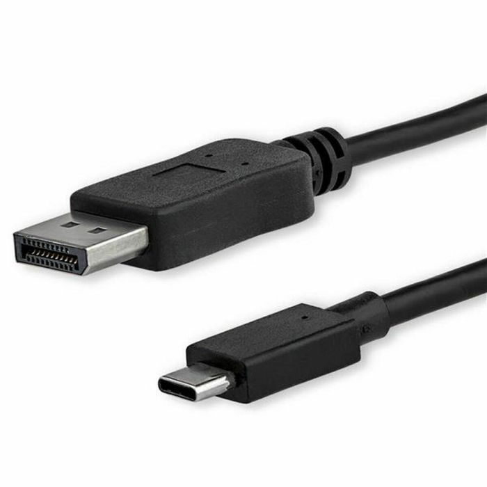 Adaptador USB C a DisplayPort Startech CDP2DPMM1MB Negro 1 m 3 Adaptador USB C a DisplayPort Startech CDP2DPMM1MB Negro 1 m 3