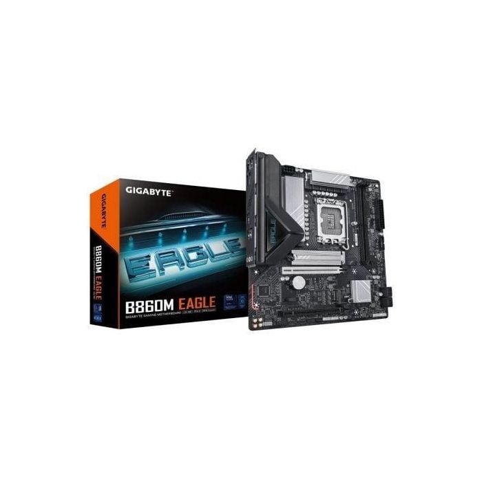 Gigabyte 9MB86ME2-00-G10 Placa Base B860M EAGLE Socket 1851 Micro ATX DDR5 PCIe 5.0 LAN 2.5GbE para Intel Core Ultra 0 Gigabyte 9MB86ME2-00-G10 Placa Base B860M EAGLE Socket 1851 Micro ATX DDR5 PCIe 5.0 LAN 2.5GbE para Intel Core Ultra 0