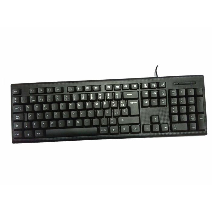 Teclado y Ratón CoolBox Negro Qwerty Español 4 Teclado y Ratón CoolBox Negro Qwerty Español 4