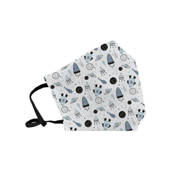 Mascarilla De Proteccion Reutilizable Fuli Pequeña Talla S Space Blanco