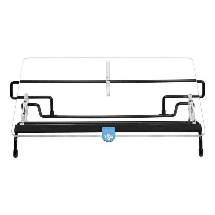 R-Go Tools Soporte Documentos R-Go Flex Read Ergonómico Acrílico Transparente con Apoyo Muñeca para Lectura y Escritura 3