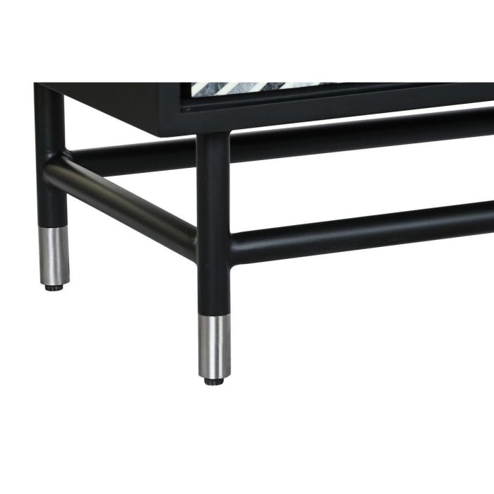 Aparador DKD Home Decor 160 x 40 x 80 cm Negro Gris Blanco Hueso Resina Madera MDF 6 Aparador DKD Home Decor 160 x 40 x 80 cm Negro Gris Blanco Hueso Resina Madera MDF 6