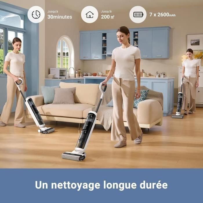 Dreame K20 Aspirador Seco y Húmedo sin Cable con Aspiración Adaptable y Cepillo Antienredos - 011101AA000084 2