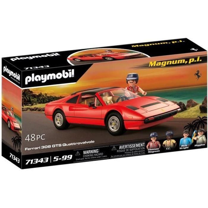 PLAYMOBIL 71343 Magnum - Ferrari 308GTS - Coches Clásicos - Coche de colección PLAYMOBIL 71343 Magnum - Ferrari 308GTS - Coches Clásicos - Coche de colección