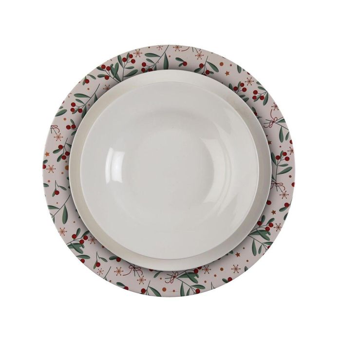 Bajo Plato Versa Metal Bayas 33 x 1,5 x 33 cm 1