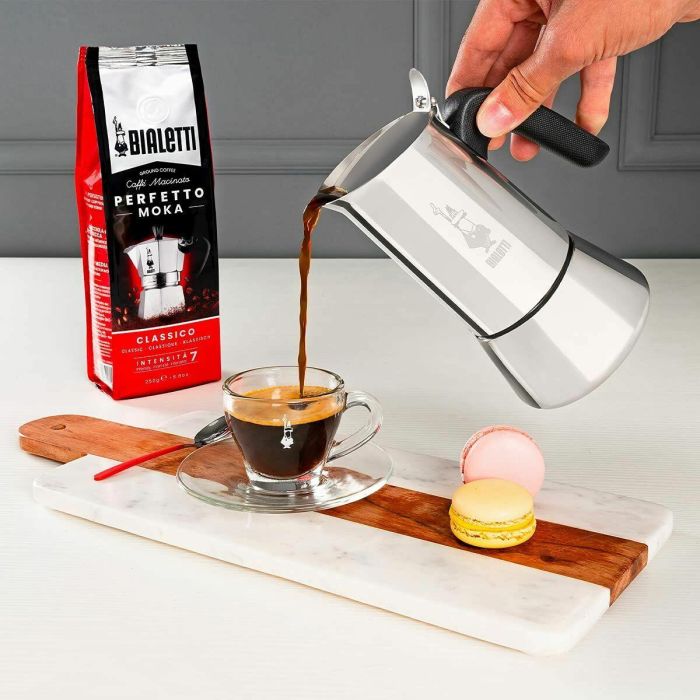 Bialetti 0007255/CNNP BIA8006363028929 Cafetera italiana de Acero 6 Bialetti 0007255/CNNP BIA8006363028929 Cafetera italiana de Acero 6