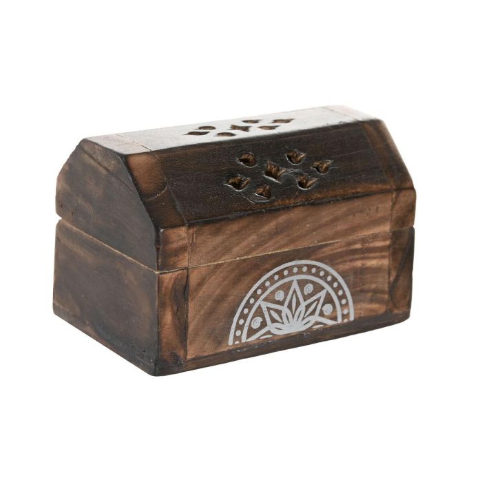Soporte Home ESPRIT Madera de mango Mandala Indio 9,5 x 5,5 x 6 cm Incienso (6 Unidades) (10 Unidades) 3 Soporte Home ESPRIT Madera de mango Mandala Indio 9,5 x 5,5 x 6 cm Incienso (6 Unidades) (10 Unidades) 3