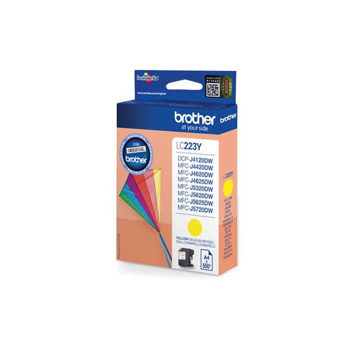 BROTHER Cartucho tinta Amarillo MFCJ4420DW/MFCJ4620DW larga duracion