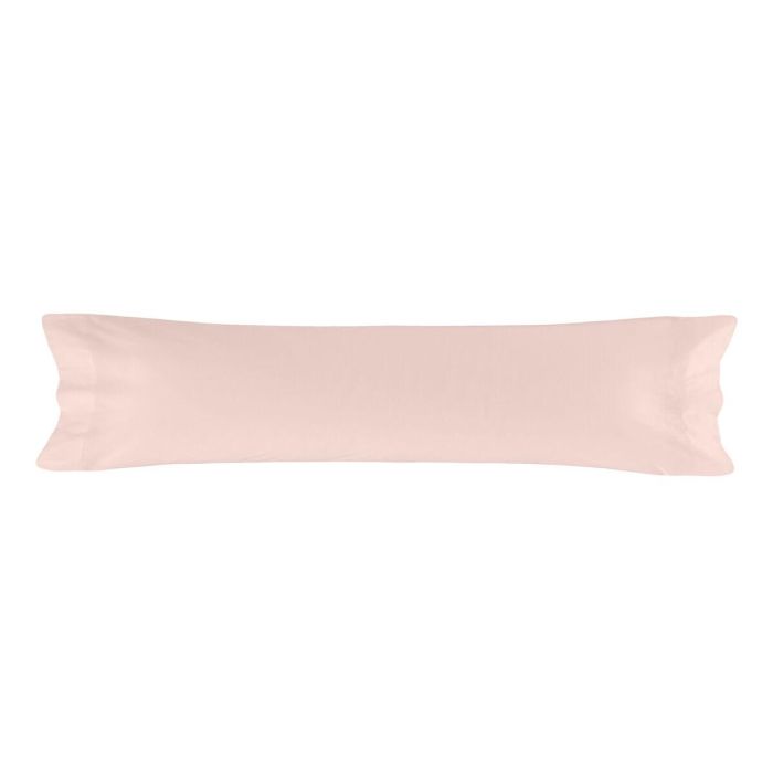 Funda de almohada HappyFriday Basic Rosa claro 45 x 155 cm