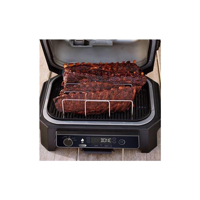Ninja Rejilla para Barbacoa OG850/901 Woodfire - Cocción y Ahumado Uniformes 2 Ninja Rejilla para Barbacoa OG850/901 Woodfire - Cocción y Ahumado Uniformes 2