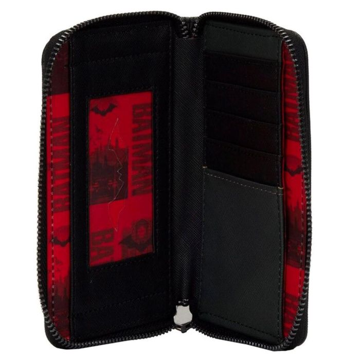 Loungefly Monedero DC Comics Batman - Cuero Sintético con Cierre de Cremallera 2