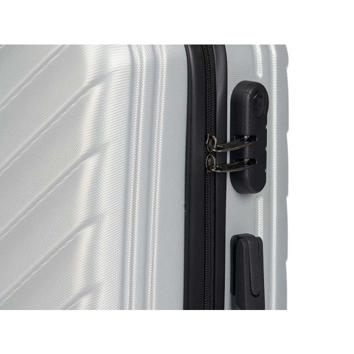 Maleta de Cabina ABS Gris Claro Arte Regal 38x57x23 cm 3 Maleta de Cabina ABS Gris Claro Arte Regal 38x57x23 cm 3
