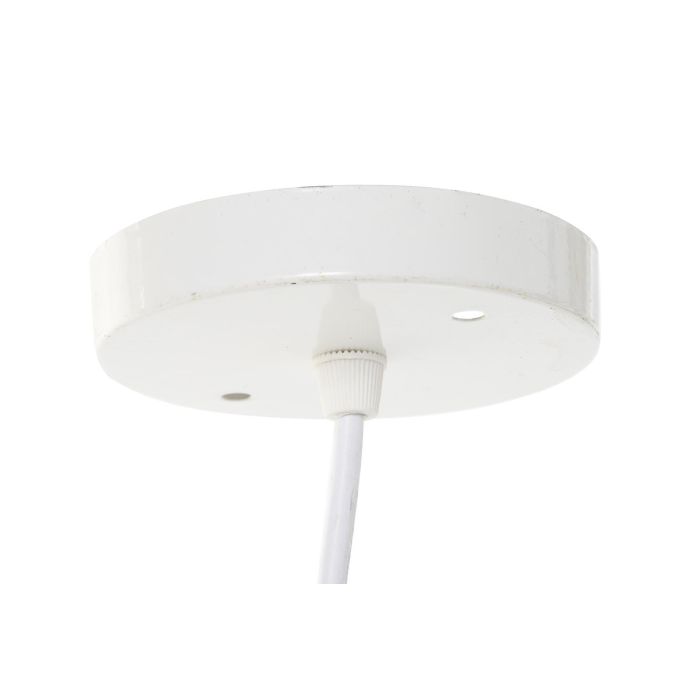 DKD Home Decor Lámpara de Techo Urban Marrón Negro Bambú 60 x 60 x 30 cm 5