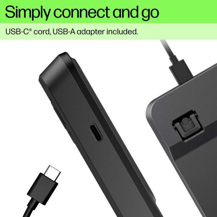 HP 405 Teclado con Cable Retroiluminado LED Blanco Cálido, Multi-dispositivo, 12 Teclas Programables, Teclas Silenciosas 3