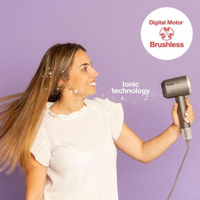 Secador de Pelo Solac SB7950 Gris 1600 W 9