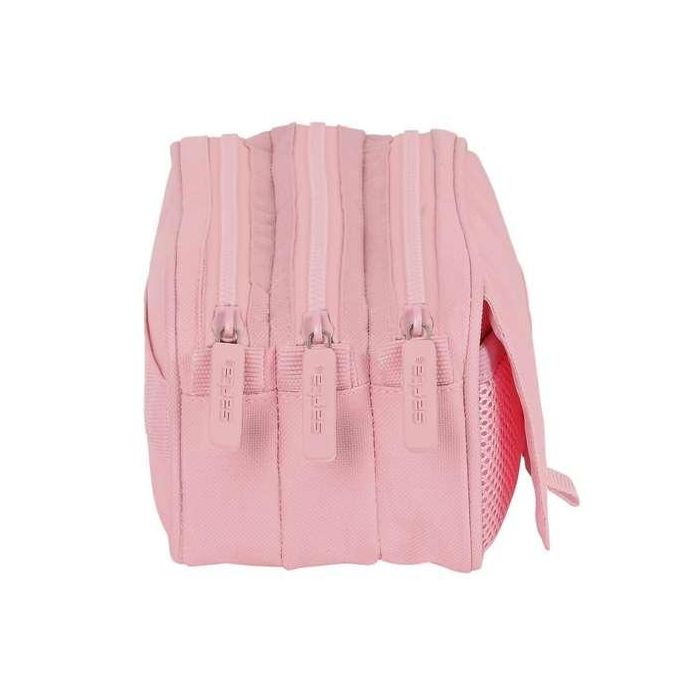 Safta Portatodo Triple Big Basic Rosa 21,5x10x8cm 6 Safta Portatodo Triple Big Basic Rosa 21,5x10x8cm 6