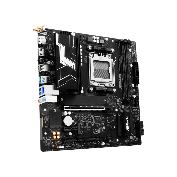 Placa ASRock B850M-X Wifi,Amd,Am5,B850,Usb20G,Wifi7,Matx 1 Placa ASRock B850M-X Wifi,Amd,Am5,B850,Usb20G,Wifi7,Matx 1