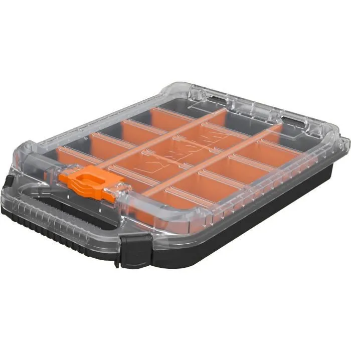 Work Team Organizador de Medias WORX BY KETER Stack N Roll WOR7290112636720 - 33 x 24 x 8 cm, Negro