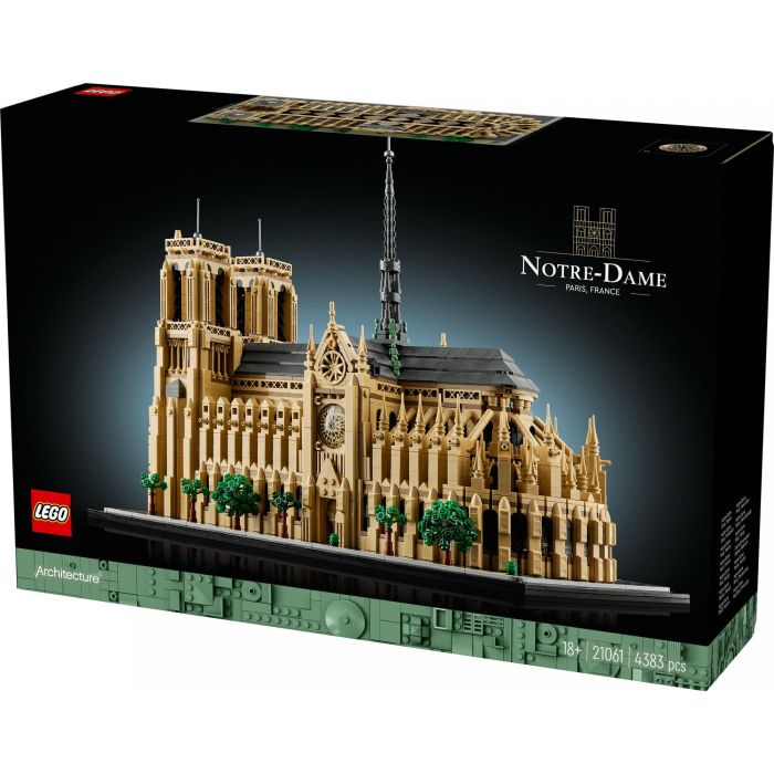 LEGO 21061 Architecture Notre-Dame de Paris Set de Construcción para Adultos 12