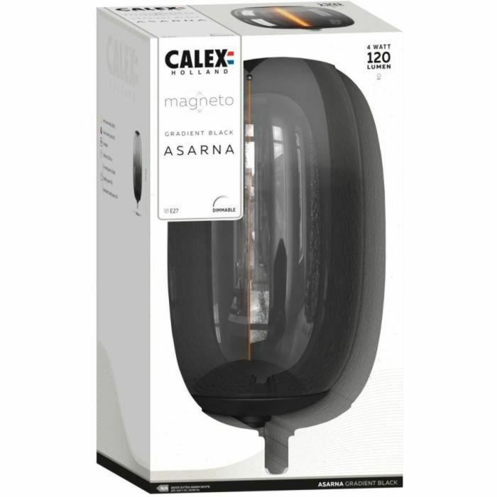 Calex CAL8712879157823 Bombilla LED E27 Filamento Flexible Negra Regulable Magneto Asarna 4W 120lm 1800K 4 Calex CAL8712879157823 Bombilla LED E27 Filamento Flexible Negra Regulable Magneto Asarna 4W 120lm 1800K 4
