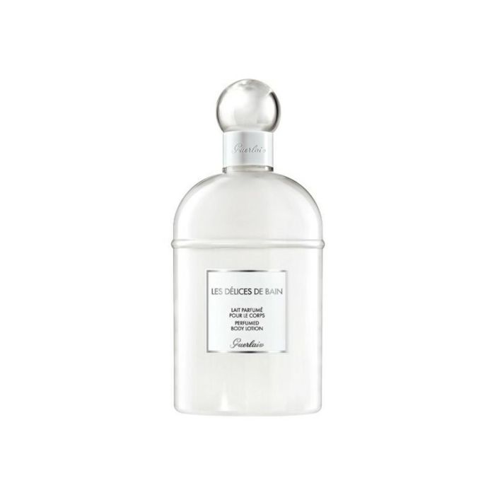 Guerlain LE DÉLICE DE BAIN Loción Corporal Hidratante y Perfumada para Mujer, Piel Suave y Aterciopelada 200 ml