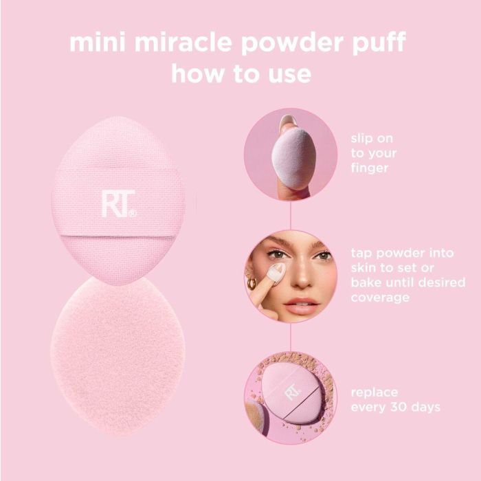 Esponja para Maquillaje Real Techniques MINI MIRACLE 2 Esponja para Maquillaje Real Techniques MINI MIRACLE 2