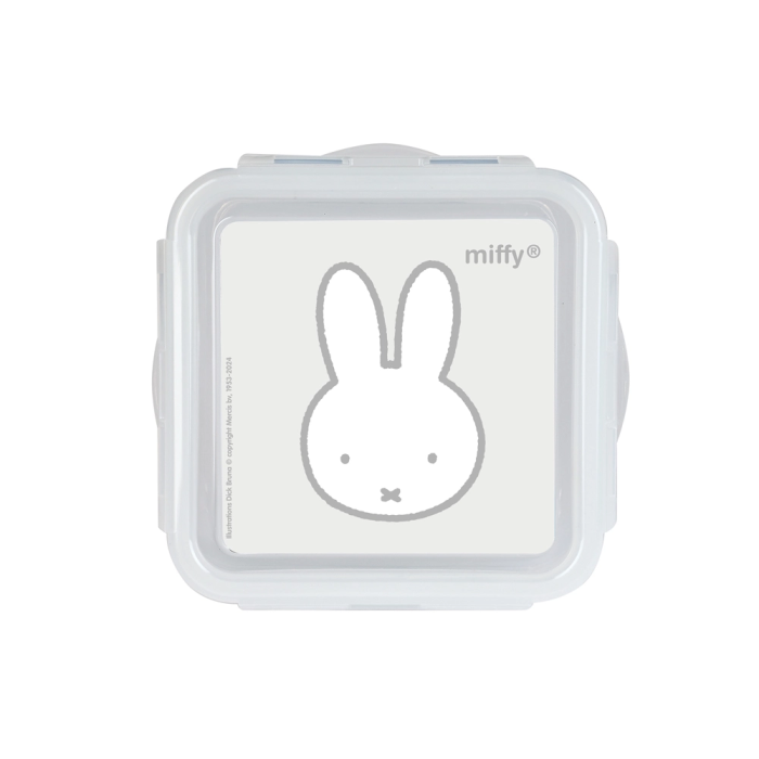 Fiambrera Miffy Niebla Gris 13 x 7.5 x 13 cm 1 Fiambrera Miffy Niebla Gris 13 x 7.5 x 13 cm 1