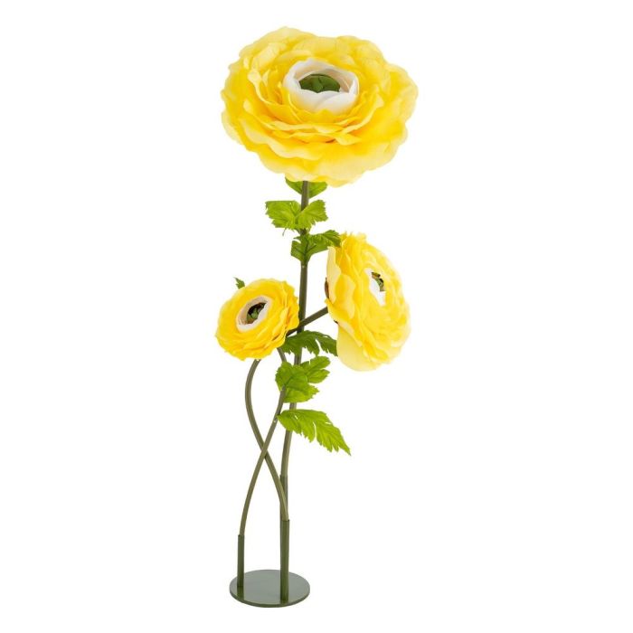 Flor Anémona Amarillo Artificial 70 X 70 X 170 cm